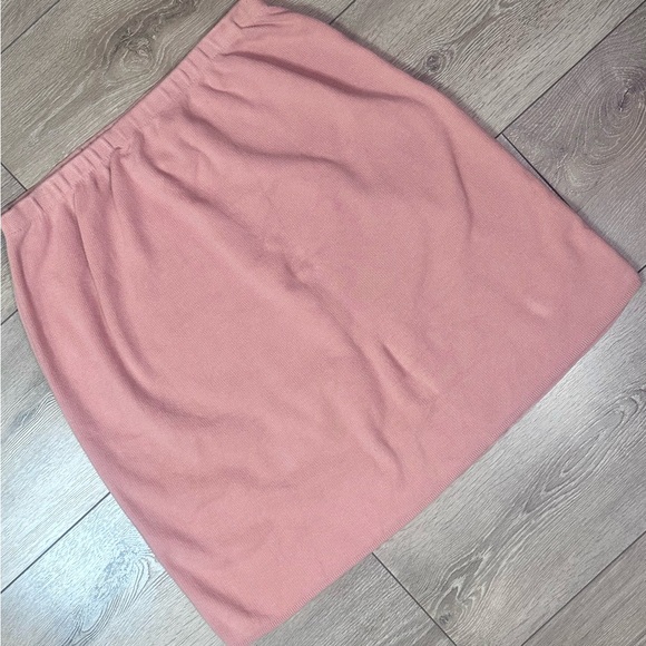 Vintage Eileen Fisher 80s Cotton Knit Skirt - Picture 2 of 10